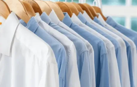 Professional shirt cleaning and pressing service in London